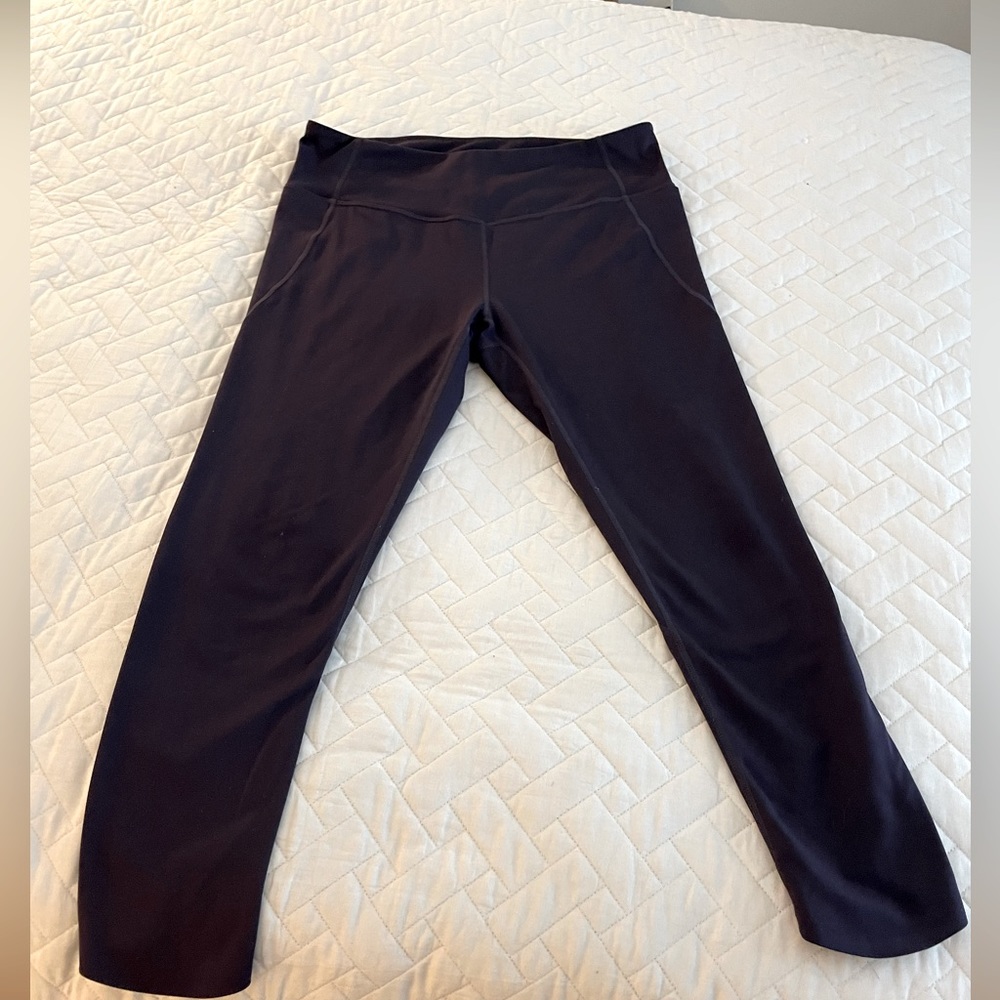 Zella Purple High Rise Leggings XL Athleisure Athletic Pants